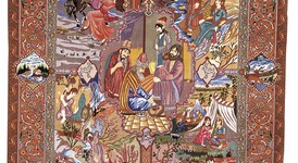 Täbriz, Persien, Vier Jahreszeiten-Motiv